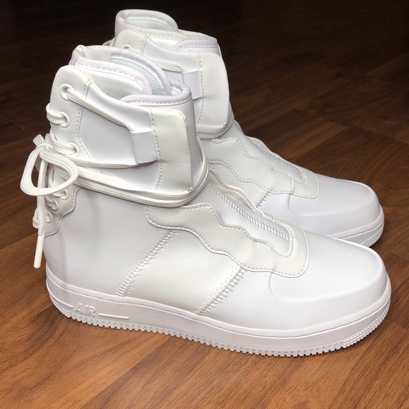 Nike Shoes - NEW Nike Air Force 1 High Rebel XX Triple White